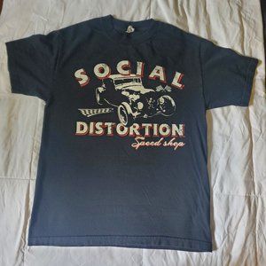 Vintage Social Distortion Speed Shop TShirt